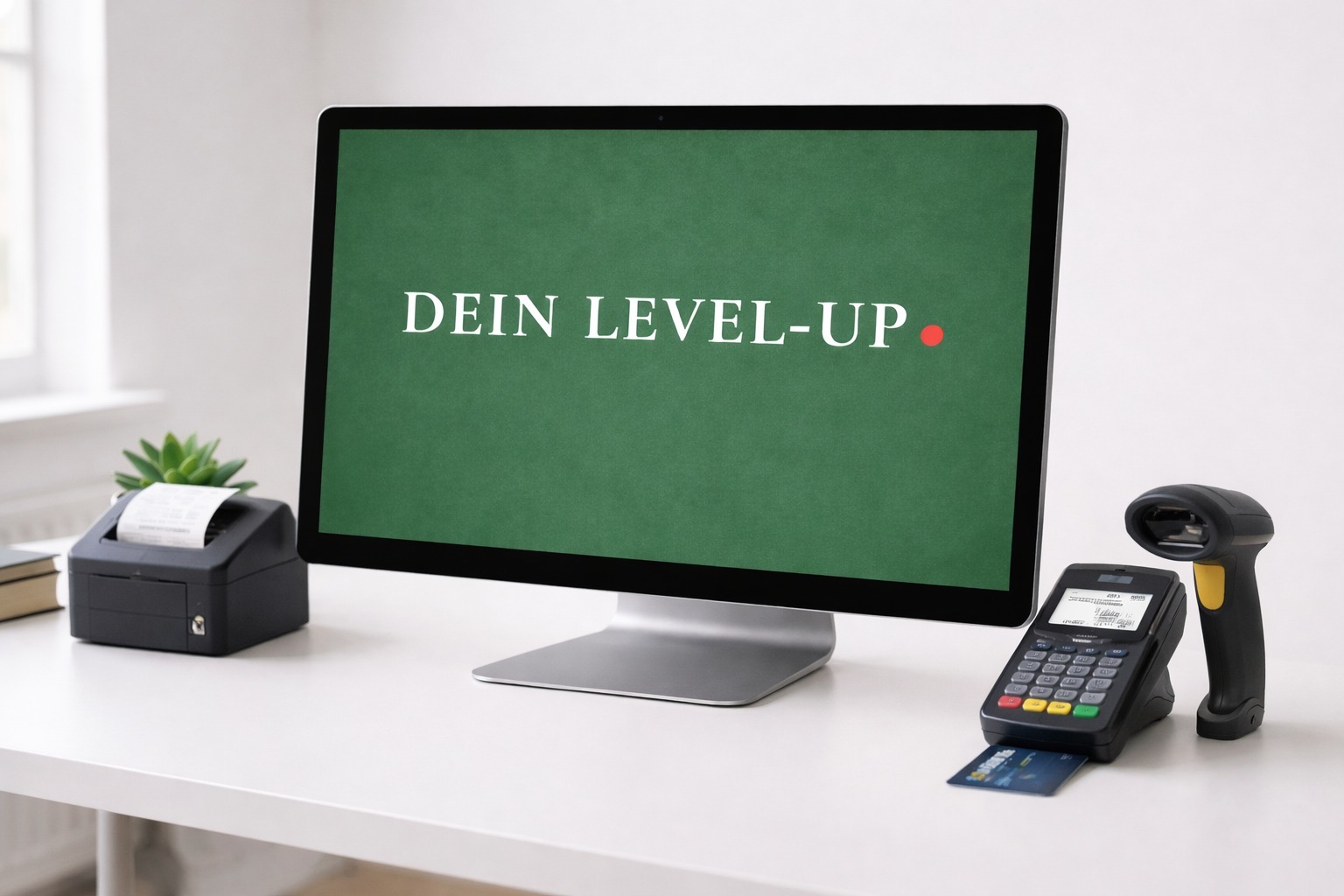 LEVELUP Kompaktsystem auf dem Tresen